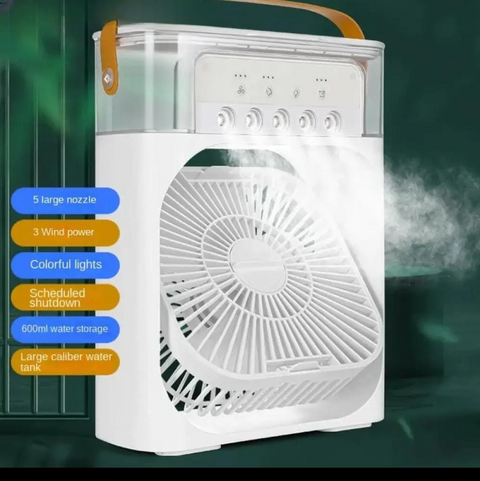 Mini Portable Air Cooler Fan – 3-Speed Evaporative Cooling
