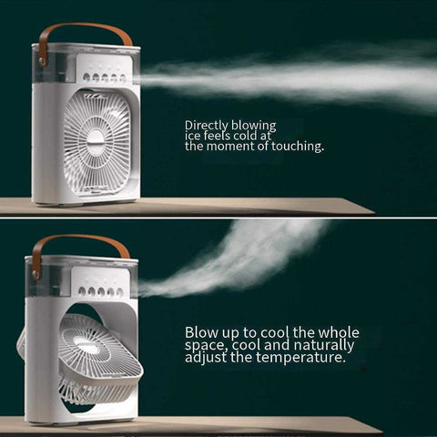 Mini Portable Air Cooler Fan – 3-Speed Evaporative Cooling