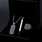 Black Onyx Men's Luxury Jewelry Set- Necklace, Bracelet & Ring